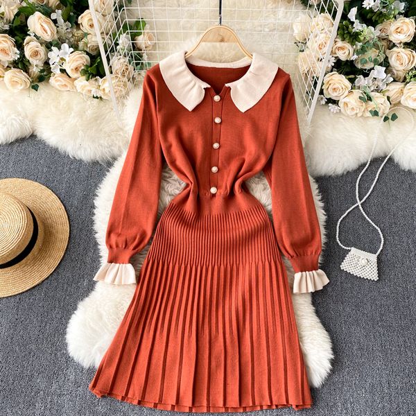 2021 new singiny in knitted or crocheted frizzy female design ruffle to thread elegant autumn dress streetwear short gown 8agu, Black;gray
2021 new singiny in knitted or crocheted frizzy female design ruffle to thread elegant autumn dress streetwear short gown 8agu, Black;gray