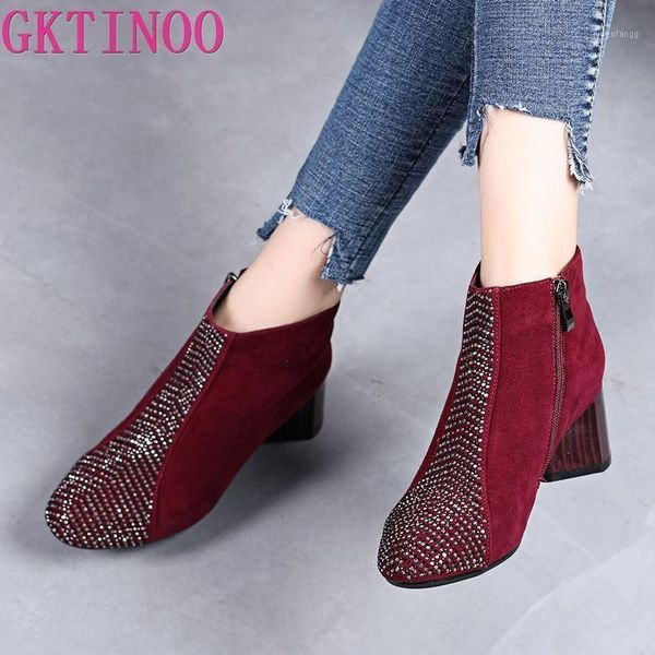 gktinoo 2020 new rhinestone genuine leather ankle boots autumn winter boots fashion thick with high heels women shoes plus size1, Black
gktinoo 2020 new rhinestone genuine leather ankle boots autumn winter boots fashion thick with high heels women shoes plus size1, Black