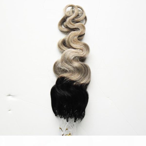 ombre micro ring hair extensions t1b gray body wave micro loop hair extensions100g silver gray real human hair extensions, Black
ombre micro ring hair extensions t1b gray body wave micro loop hair extensions100g silver gray real human hair extensions, Black