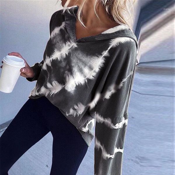 women's hoodies & sweatshirts women autumn winter loose female tie-dyed print fashion long sleeve casaul sport wear oc61, Black
women's hoodies & sweatshirts women autumn winter loose female tie-dyed print fashion long sleeve casaul sport wear oc61, Black