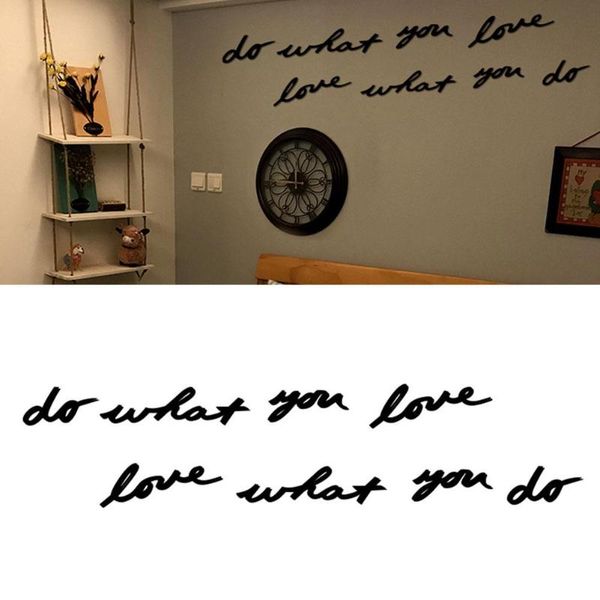wall stickers waterproof diy acrylic do what you love mirror effect anti-corrosion anti-static decal home room decoration
wall stickers waterproof diy acrylic do what you love mirror effect anti-corrosion anti-static decal home room decoration