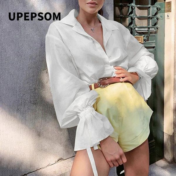 upepsom 2020 long flare sleeve office lady white blouse party shirt stylish turn down collar autumn blouse women shirt1
upepsom 2020 long flare sleeve office lady white blouse party shirt stylish turn down collar autumn blouse women shirt1
