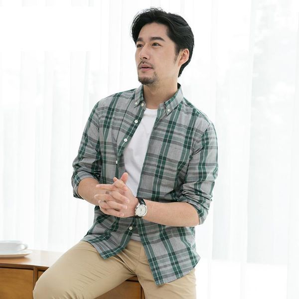 men's casual shirts 2021 arrival fashion mens long sleeve men trend large loose 100%cotton plaid plus size mlxl2xl3xl-6xl1, White;black
men's casual shirts 2021 arrival fashion mens long sleeve men trend large loose 100%cotton plaid plus size mlxl2xl3xl-6xl1, White;black