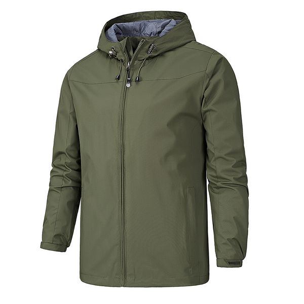 men's windbreaker jackets waterproof military hooded wind breaker casual coat male clothing windproof autumn spring outwear men, Black;brown
men's windbreaker jackets waterproof military hooded wind breaker casual coat male clothing windproof autumn spring outwear men, Black;brown