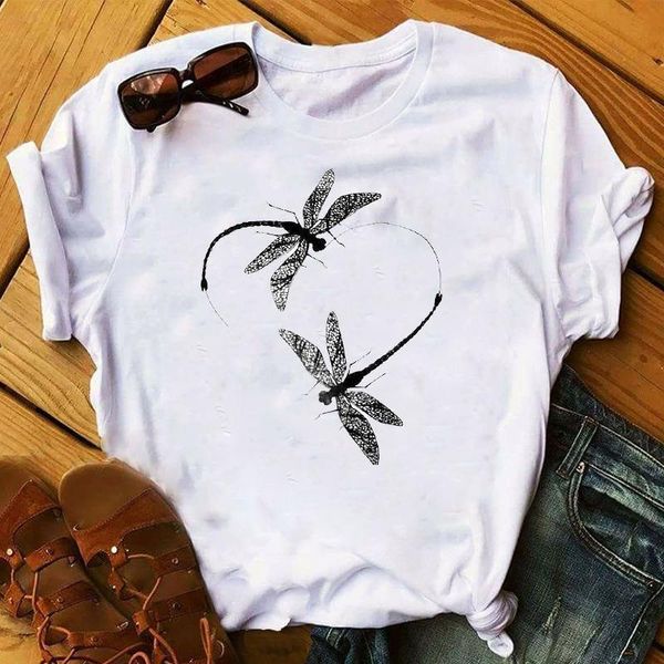 summer butterfly t shirt women lovely clothes tshirt cool tees kawaii shirt short sleeve tee shirt femme, White 
summer butterfly t shirt women lovely clothes tshirt cool tees kawaii shirt short sleeve tee shirt femme, White