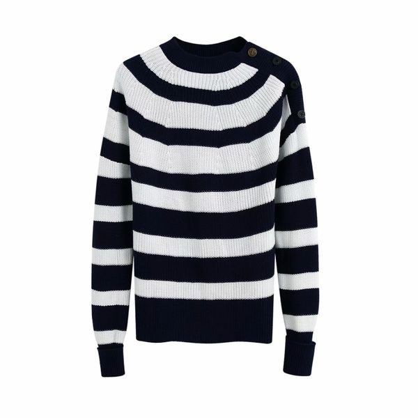 2021 new fashions striped women's knitted navy autumn neck ladies'tightly knit button-down fly ladies' blouses chic mesh xqy9, White;black
2021 new fashions striped women's knitted navy autumn neck ladies'tightly knit button-down fly ladies' blouses chic mesh xqy9, White;black