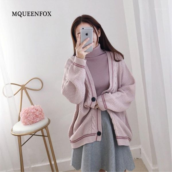 new autumn winter cardigan women 2018 casual long sleeve jumper sweet pink v neck knitted sweater cardigan oversize 1, White;black
new autumn winter cardigan women 2018 casual long sleeve jumper sweet pink v neck knitted sweater cardigan oversize 1, White;black