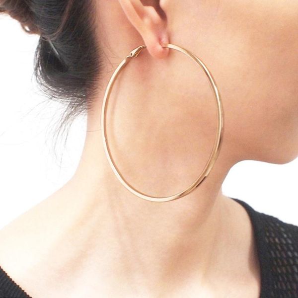 hoop & huggie blijery fashion geometric big earrings for women brincos punk jewelry arete round circle hoops boucles d'oreilles, Golden;silver
hoop & huggie blijery fashion geometric big earrings for women brincos punk jewelry arete round circle hoops boucles d'oreilles, Golden;silver