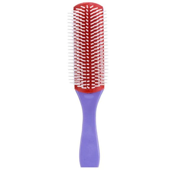20.5cm length anti-static 9 rows hair brush handcraft hairbrush hairdressing scalp massager hair comb styling tool jllezy, Silver
20.5cm length anti-static 9 rows hair brush handcraft hairbrush hairdressing scalp massager hair comb styling tool jllezy, Silver