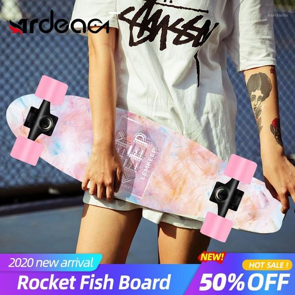 skateboarding ardea mini fish board 68cm/26in russia maple fishboard 5in aluminium truck 60*45mm pu wheel steel bearing street rocket board1
skateboarding ardea mini fish board 68cm/26in russia maple fishboard 5in aluminium truck 60*45mm pu wheel steel bearing street rocket board1