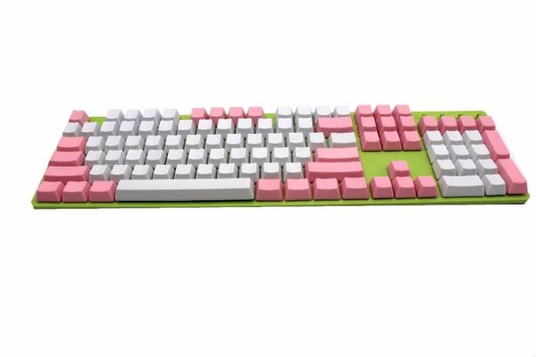 keyboards ymdk white pink mixed thick pbt 61 87 104 keyset oem profile keycap for mx gh60 tenkeyless mechanical keyboard
keyboards ymdk white pink mixed thick pbt 61 87 104 keyset oem profile keycap for mx gh60 tenkeyless mechanical keyboard