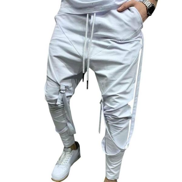 men's pants men jogger lace up sports trousers slim harem sportswear mens sweat joggers, Black
men's pants men jogger lace up sports trousers slim harem sportswear mens sweat joggers, Black