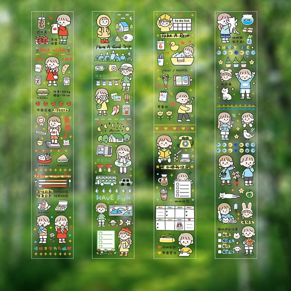 transparent pet stickers aesthetic kawaii girl cartoon bullet journal album scrapbooking korea style stationery sticker
transparent pet stickers aesthetic kawaii girl cartoon bullet journal album scrapbooking korea style stationery sticker