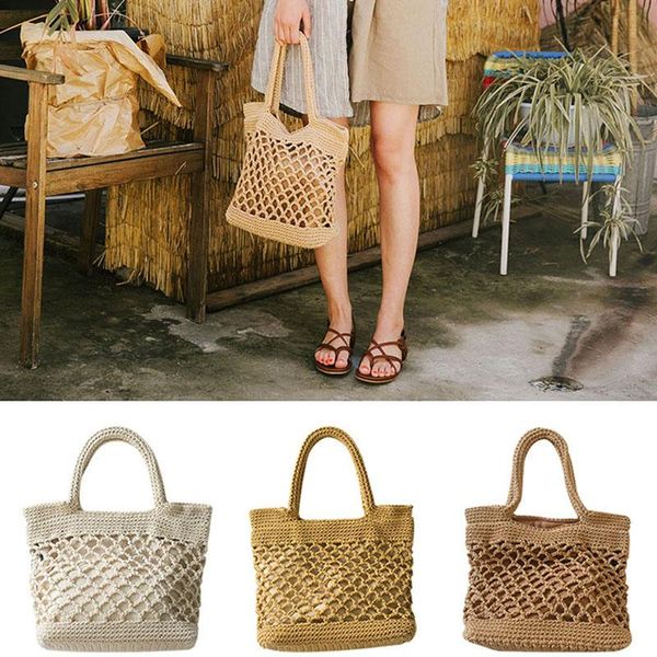 cotton handmade straw woven bag fashion leisure beach hollow out shoulder storage totes braided hand bag handbag for women bags
cotton handmade straw woven bag fashion leisure beach hollow out shoulder storage totes braided hand bag handbag for women bags