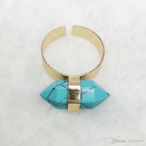 ring pretty natural stone bullet open adjustable rings crystal quartz gems anillos mujer fashion jewelry gemstone rings, Golden;silver
ring pretty natural stone bullet open adjustable rings crystal quartz gems anillos mujer fashion jewelry gemstone rings, Golden;silver