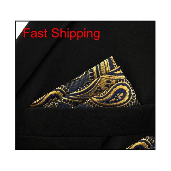 uh10 paisley black gold pocket square mens ties silk jacquard wove qylsql new_dhbest, Blue;white
uh10 paisley black gold pocket square mens ties silk jacquard wove qylsql new_dhbest, Blue;white