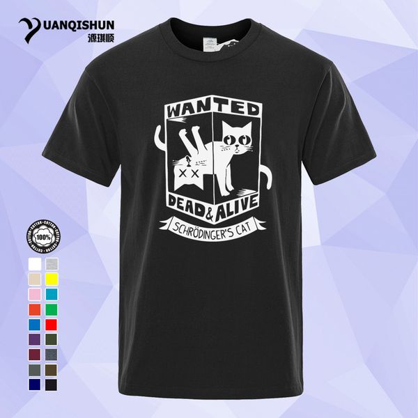 yuanqishun funny t-shirt schrodingers cat print men t shirt summer fashion 17 colors short sleeve tee 1183-h, White;black
yuanqishun funny t-shirt schrodingers cat print men t shirt summer fashion 17 colors short sleeve tee 1183-h, White;black