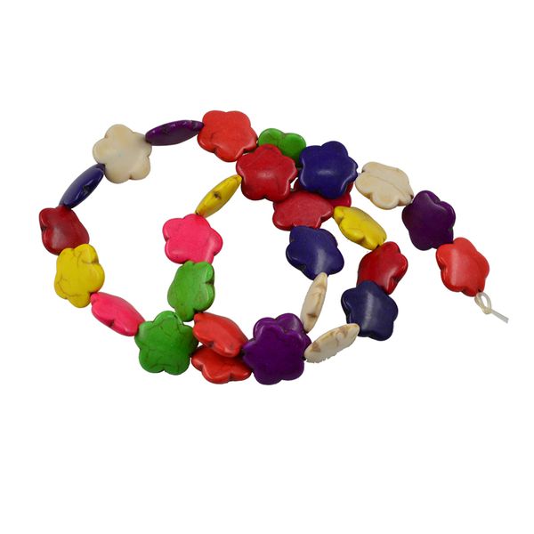 29pcs / strand формы цветка бирюзы шариков прокладки для изготовления ювелирных изделий craft 15мм
29pcs / strand формы цветка бирюзы шариков прокладки для изготовления ювелирных изделий craft 15мм
