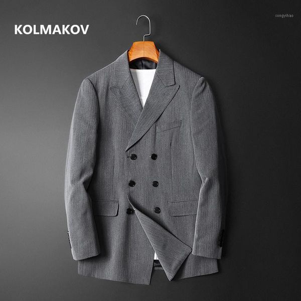 2021 spring jacket men's coat, autumn double breasted men's classic blazer business blazers men full size s-5xl1, White;black
2021 spring jacket men's coat, autumn double breasted men's classic blazer business blazers men full size s-5xl1, White;black