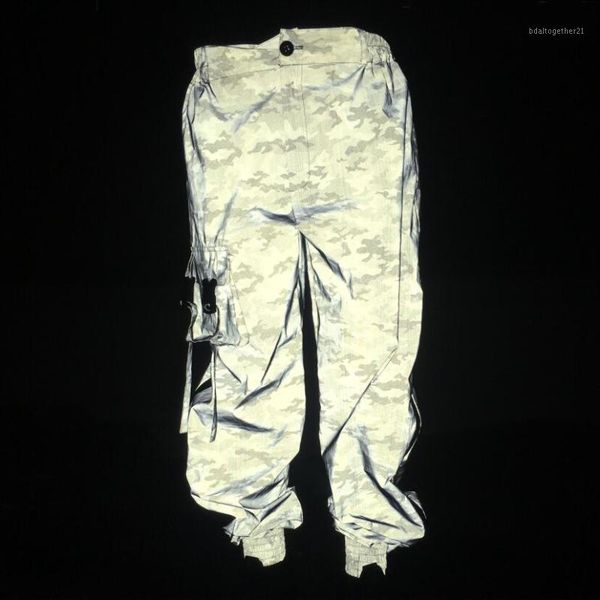 men's pants autumn winter side patchwort mesh zipper men cargo reflective hip hop jogger overalls pocket streetwear trousers ribbon1, Black
men's pants autumn winter side patchwort mesh zipper men cargo reflective hip hop jogger overalls pocket streetwear trousers ribbon1, Black