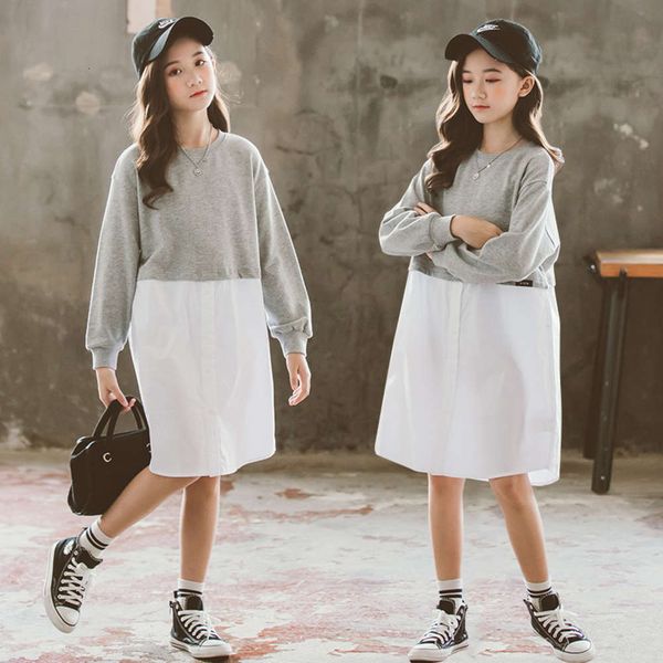 autumn girls' 2020 new korean version mid loose casual children's princs drs 4sdz, Red;yellow
autumn girls' 2020 new korean version mid loose casual children's princs drs 4sdz, Red;yellow