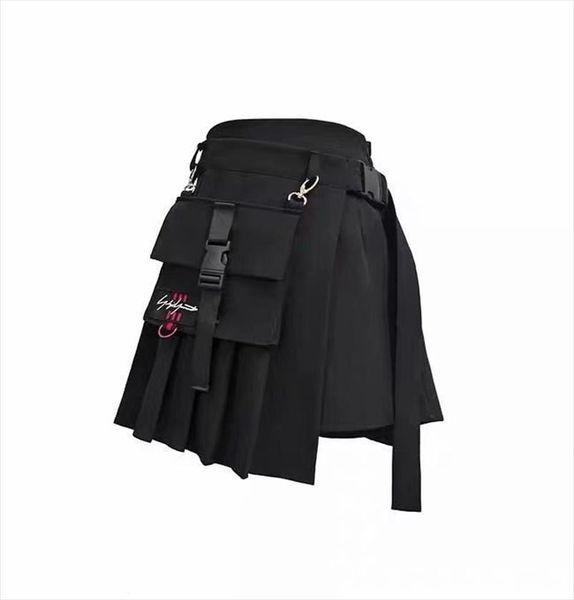a line women mini skirt plaid street style women side pockets design mini pleated skirt, Black
a line women mini skirt plaid street style women side pockets design mini pleated skirt, Black