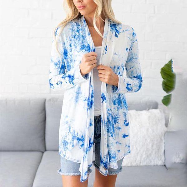 tie dying women cargidans autumn casual long sleeves loose v neck ladies coat streetwear female middle long outwear, Black;brown
tie dying women cargidans autumn casual long sleeves loose v neck ladies coat streetwear female middle long outwear, Black;brown