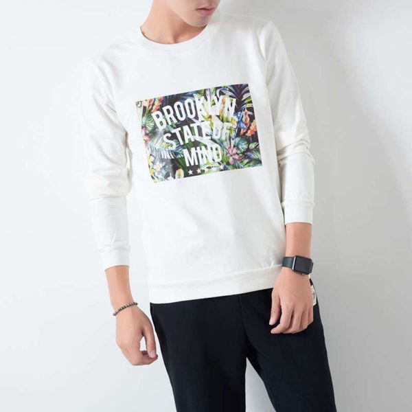 casual 2019 new men's crew neck pullover sweater korean youth print versatile slim long sleeve sweatshirt, Gray
casual 2019 new men's crew neck pullover sweater korean youth print versatile slim long sleeve sweatshirt, Gray