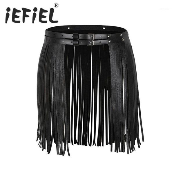 iefiel new arrival women adjustable faux leather waistband fringe tassel skirt belt nightwear nightclub performance skirts1, Black
iefiel new arrival women adjustable faux leather waistband fringe tassel skirt belt nightwear nightclub performance skirts1, Black