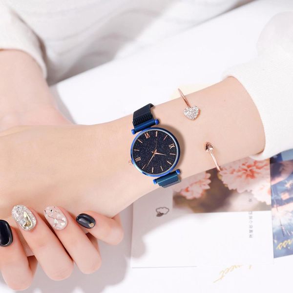luxury women wrist watch quartz stainless steel band women magnet buckle gradient color watch watches for women wrist watc fashion des, Slivery;brown
luxury women wrist watch quartz stainless steel band women magnet buckle gradient color watch watches for women wrist watc fashion des, Slivery;brown