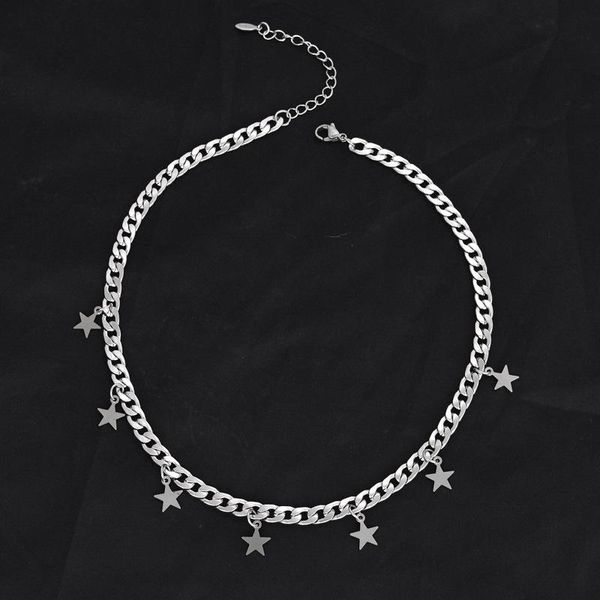 fashion chain necklace female hip-hop temperament wild necklace clavicle chain jewelry sale, Silver
fashion chain necklace female hip-hop temperament wild necklace clavicle chain jewelry sale, Silver