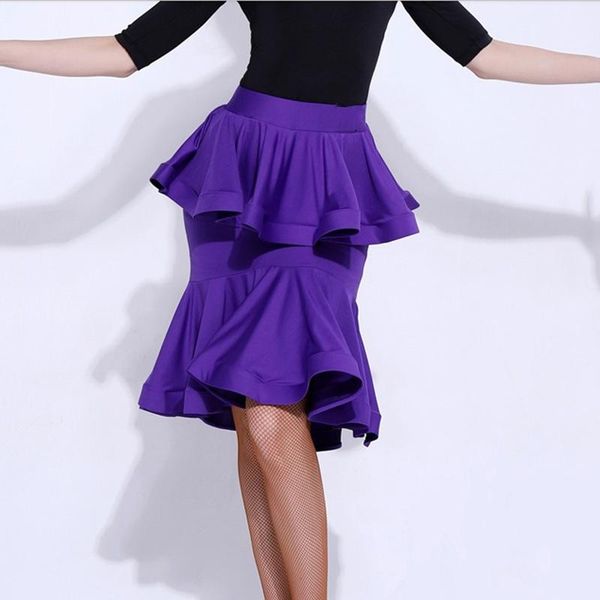 women double layer ballroom latin dance skirts training hip skirt fishbone skirts pleated irregular skirt, Black;red
women double layer ballroom latin dance skirts training hip skirt fishbone skirts pleated irregular skirt, Black;red