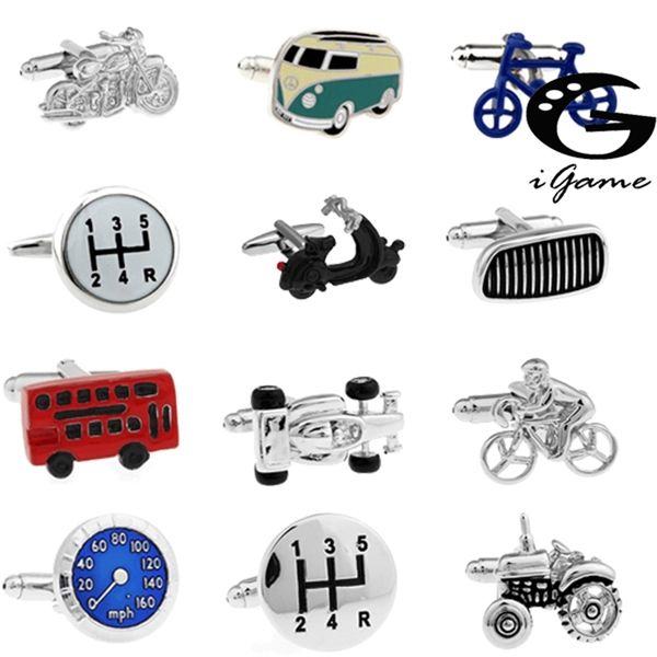 29 designs vintage bus cufflinks novelty traffic car design brass material t200305, Silver
29 designs vintage bus cufflinks novelty traffic car design brass material t200305, Silver