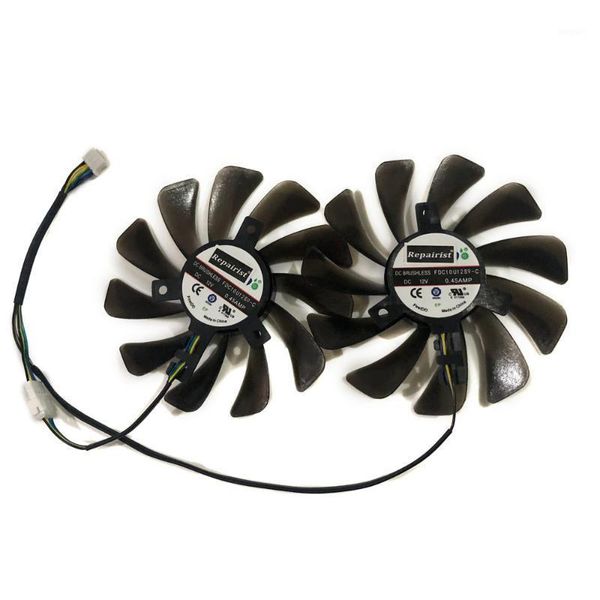 2pcs/set 95mm alternative fdc10u12s9-c rx 590 gpu video card cooler fan for his rx590 iceq x oc 8gb graphics card cooling1
2pcs/set 95mm alternative fdc10u12s9-c rx 590 gpu video card cooler fan for his rx590 iceq x oc 8gb graphics card cooling1