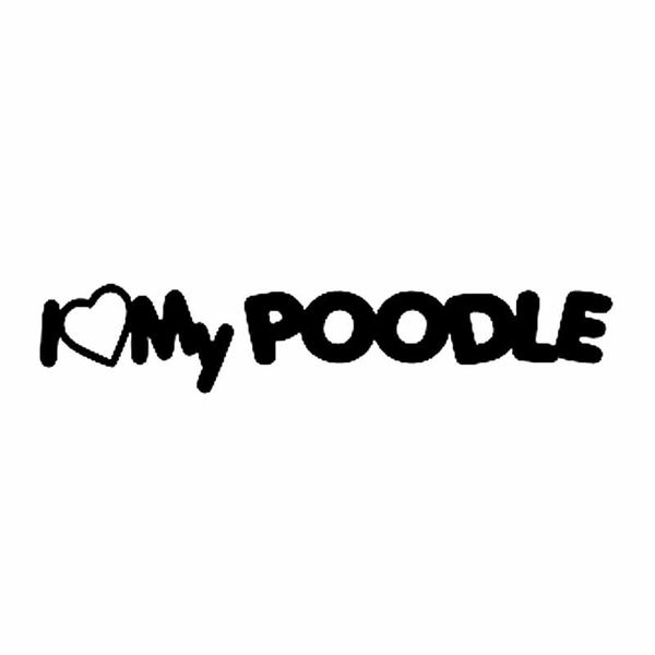 14cm*2.7cm interesting i love poodles vinyl car sticker decal decoration black silver c11-1972
14cm*2.7cm interesting i love poodles vinyl car sticker decal decoration black silver c11-1972
