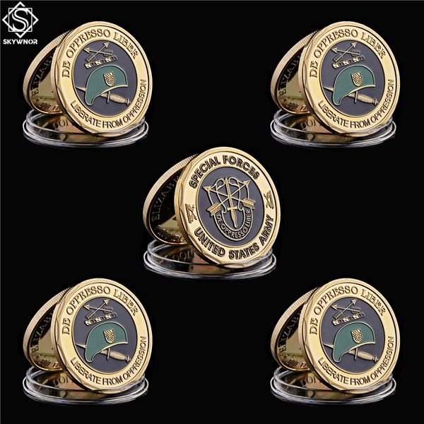 5pcs arts and crafts united states army special forces green berets de oppresso liber liberate from oppression challenge collectible coins
5pcs arts and crafts united states army special forces green berets de oppresso liber liberate from oppression challenge collectible coins