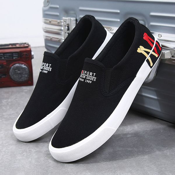 arrival plus size 39-47 men new 2020 spring flat men's loafers canvas sneakers boys school shoes, Black
arrival plus size 39-47 men new 2020 spring flat men's loafers canvas sneakers boys school shoes, Black
