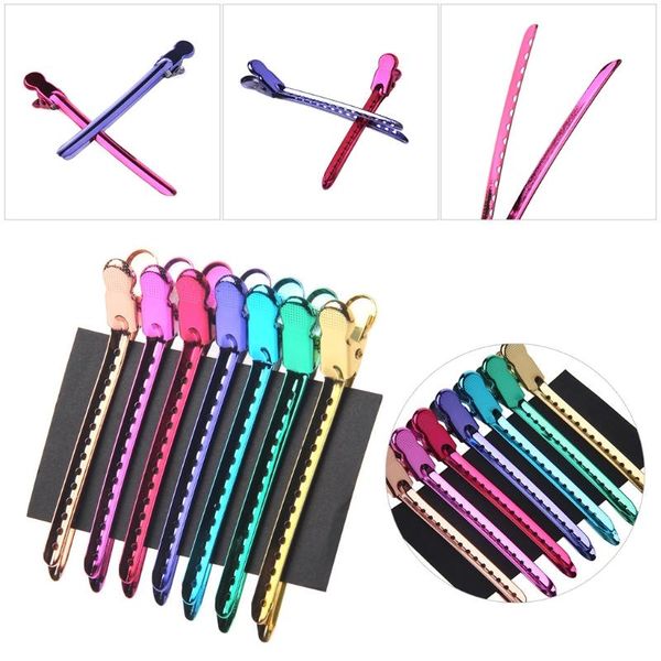 12pcs/set metal duck mouth hair clips hairdressing salon clamps styling tools
12pcs/set metal duck mouth hair clips hairdressing salon clamps styling tools