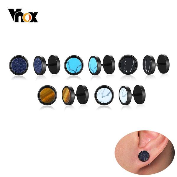 vnox mens stud earrings for male boy daily street wear jewelry multi-color stainless steel small ear accessory, Golden;silver
vnox mens stud earrings for male boy daily street wear jewelry multi-color stainless steel small ear accessory, Golden;silver