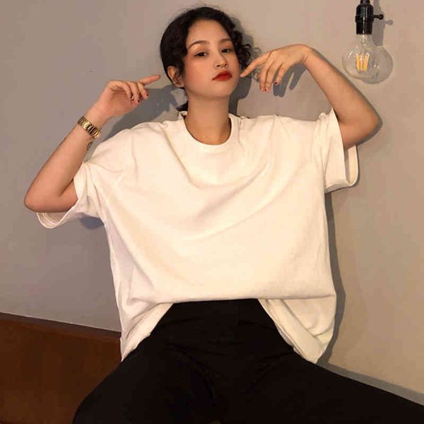 women's t-shirt harajuku, long shirt, big seven colors, basic, casual, feminine, shirt- korean hipster, summer x7td, White
women's t-shirt harajuku, long shirt, big seven colors, basic, casual, feminine, shirt- korean hipster, summer x7td, White