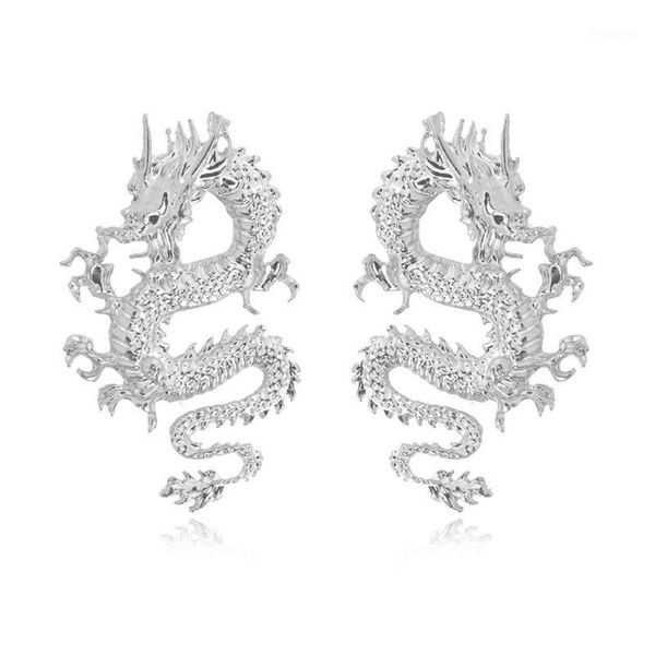 2020 punk rock firery dragon stud earrings thrones costume game merchandise jewelry1, Golden;silver
2020 punk rock firery dragon stud earrings thrones costume game merchandise jewelry1, Golden;silver
