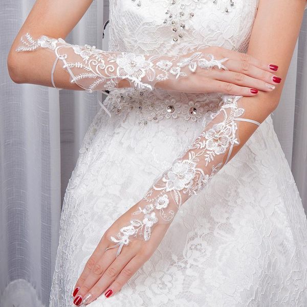 women embroidery lace gloves white fingerless bridal gloves elbow length pearl beaded evening prom party wedding gloves h sqcfjl
women embroidery lace gloves white fingerless bridal gloves elbow length pearl beaded evening prom party wedding gloves h sqcfjl
