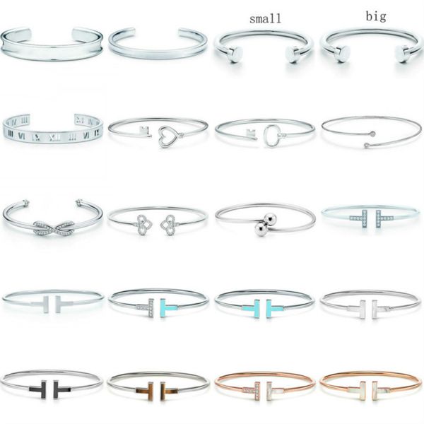 2021 100% 925 sterling silver sl 10 tfb tif original bracelet classic t-shaped bracelet multicolor optional luxury fine jewerly 26, Black
2021 100% 925 sterling silver sl 10 tfb tif original bracelet classic t-shaped bracelet multicolor optional luxury fine jewerly 26, Black