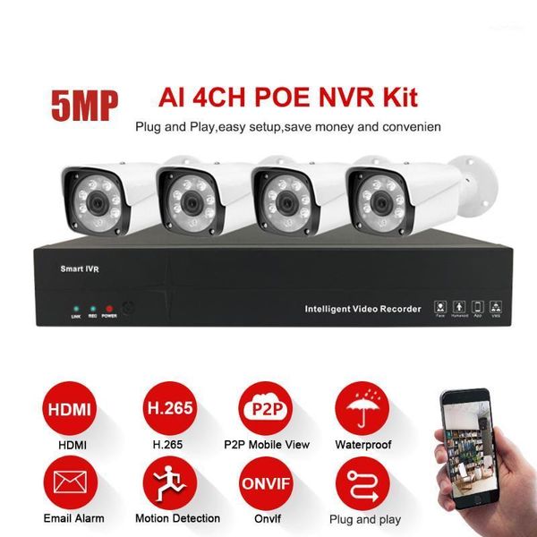 4ch 5mp poe kit h.265 system cctv security up to 8tb nvr outdoor waterproof ip camera surveillance alarm video p2p 3tb hdd1
4ch 5mp poe kit h.265 system cctv security up to 8tb nvr outdoor waterproof ip camera surveillance alarm video p2p 3tb hdd1