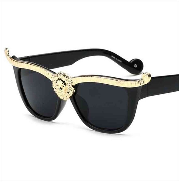 classic gold lioness cat eye women sunglasses fashion glamour ladies sun glasses designer cateye shades, White;black
classic gold lioness cat eye women sunglasses fashion glamour ladies sun glasses designer cateye shades, White;black