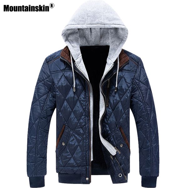 mountainskin men's thick mens winter autumn plaid warm casual cotton hooded detachable jacket male eu size mt028
mountainskin men's thick mens winter autumn plaid warm casual cotton hooded detachable jacket male eu size mt028