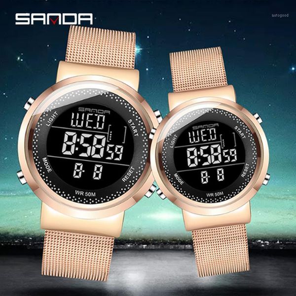 wristwatches sanda luxucy brand fashion women's watches waterproof clock mens sports digital wristwatch relogio feminino couple wat, Slivery;brown
wristwatches sanda luxucy brand fashion women's watches waterproof clock mens sports digital wristwatch relogio feminino couple wat, Slivery;brown