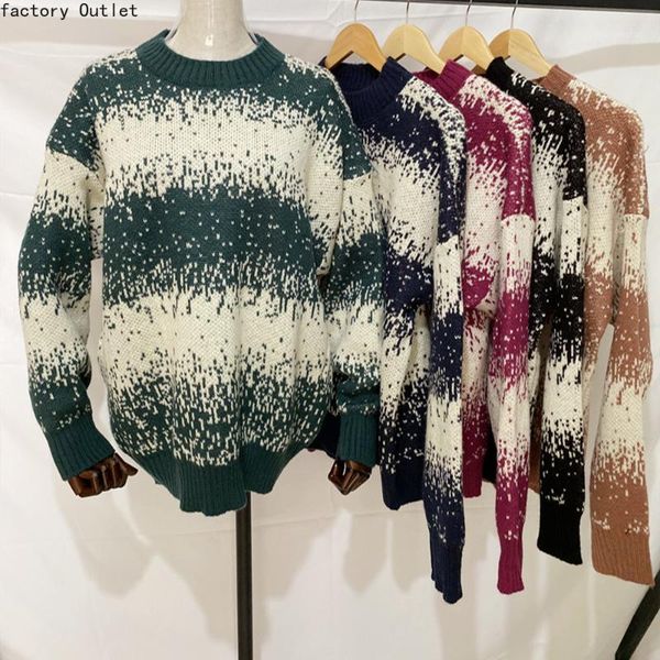 retro lazy trend sweater women 2020 new winter fashion ins tide thicker loose outer knit sweater, White;black
retro lazy trend sweater women 2020 new winter fashion ins tide thicker loose outer knit sweater, White;black