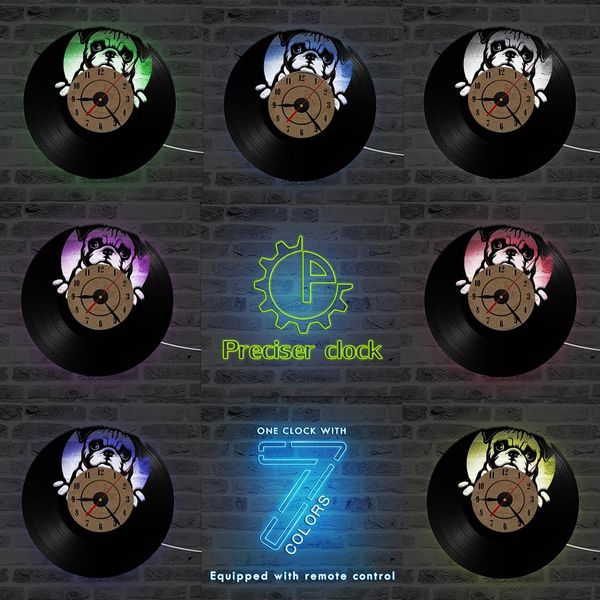 cute puppy dog design 3d record clock led lighting wall art vinyl record clock amimal silhouette kids room decor hanging clock q jlltdl
cute puppy dog design 3d record clock led lighting wall art vinyl record clock amimal silhouette kids room decor hanging clock q jlltdl