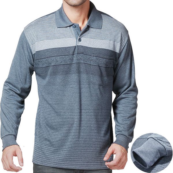 middle aged striped lapel run 2020 long sleeve t-shirt men's autumn clothes, White;black
middle aged striped lapel run 2020 long sleeve t-shirt men's autumn clothes, White;black